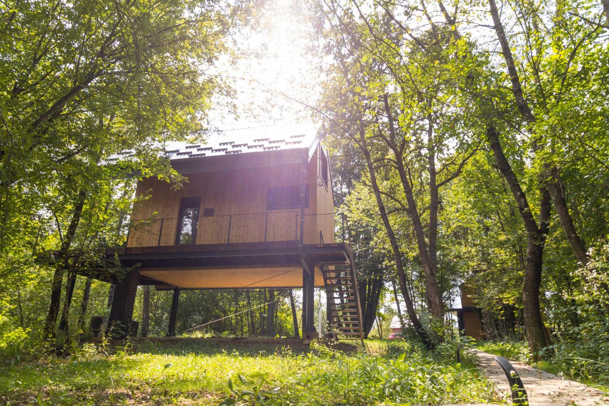 Apartmán Tree Elements Treehouse Retreat Slunj Exteriér fotografie