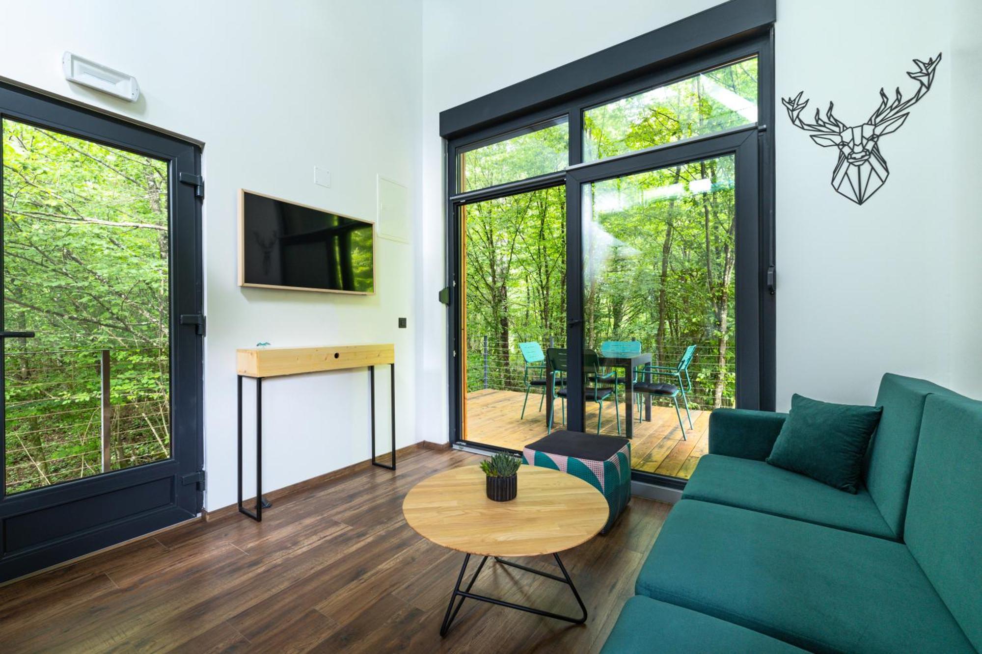 Apartmán Tree Elements Treehouse Retreat Slunj Exteriér fotografie